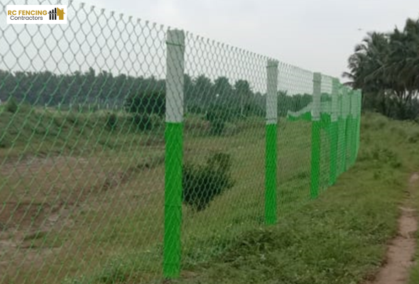 project chain link plots fencing