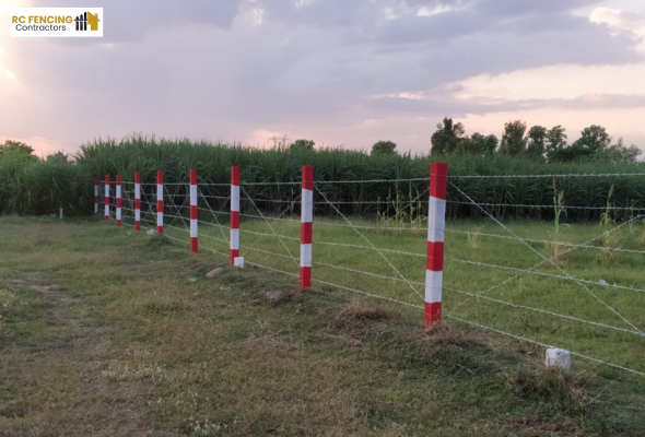 project farmer barbed wire fencing