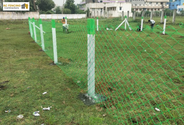 project chain link plots fencing