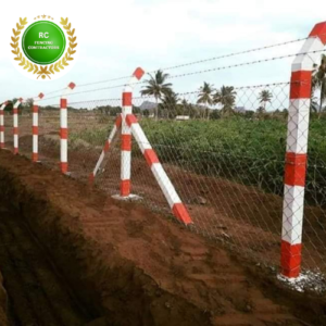 Chain link fencing completed in Chennai