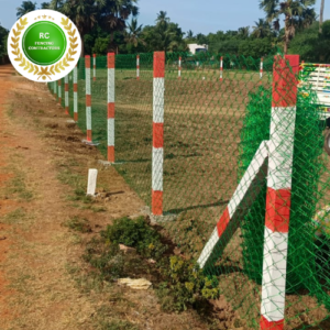 PVC chain link fencing in Chennai