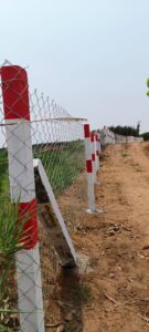 Chain link fencing by fencing contractors in Chennai