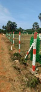 Plot boundary fencing in Chennai