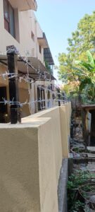 Compound wall fencing completed in Chennai