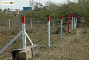 Barbed wire plot fencing in Chennai